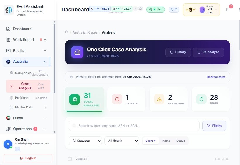 Immigration Case Workflow Automation Toolkit preview